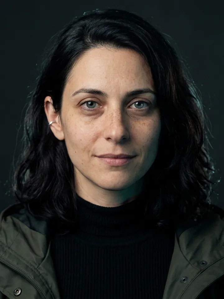 Elara Vance, Lead · scientist, casting portrait