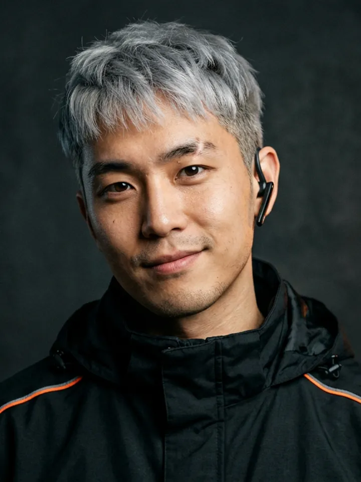 Kade Ro, Courier, casting portrait